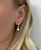 Contemporary Mikimoto, 18 Karat White Gold and Cultured Pearl Earrings For Sale - Image 3 of 5