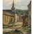 Post Impressionist Framed Oil Painting on Panel by Yvette Lichtfus (1925-2014) 'La Foret Sur Semois' For Sale - Image 3 of 16