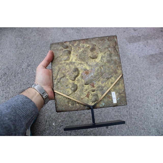 Gold Harry Bertoia, Brutalist Sculpture, 1960, Bronze For Sale - Image 8 of 13