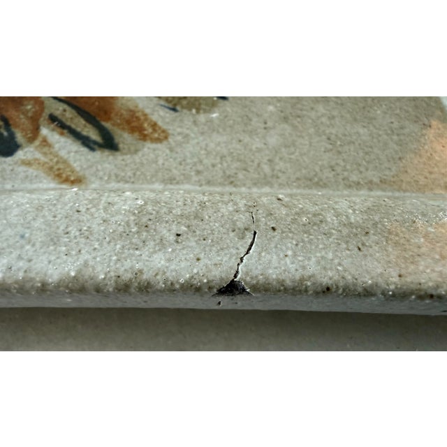Vintage Mid Century Art Pottery Tray For Sale - Image 9 of 9