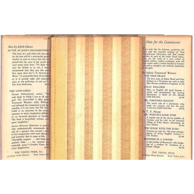 Traditional "The Triumphant Footman: A Farcical Fable" 1930 Olivier, Edith For Sale - Image 3 of 5