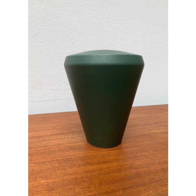 Vintage Minimalist Ceramic Vase from SF Design For Sale - Image 4 of 18