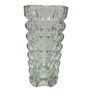 1950s French Vase in the Style of Josef Hoffman For Sale