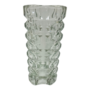 1950s French Vase in the Style of Josef Hoffman