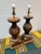 Design Plus Gallery presents a Pair of Table Lamps Refurbished from Antique Stairwells, Balusters These balusters were the...