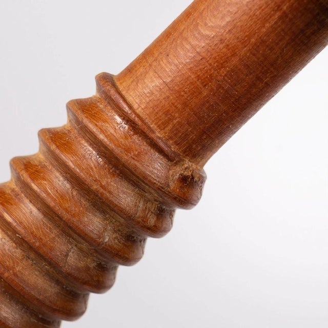 Wooden Candlestick by Antonín Hepnar, 1990s For Sale - Image 6 of 7