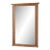 19th Century France Amber Wood Mirror For Sale
