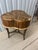 1980s 1980s Maitland-Smith Attributed Tessellated Pencil Reed Trefoil Side Table For Sale - Image 5 of 9