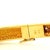 1990s Italian 14k Gold 3.38 Carat Diamond Pavé Dome Bangle Bracelet For Sale - Image 11 of 18