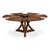 Not Yet Made - Made To Order Transitional Round Dining Table, Large - Warm Brown Oak For Sale - Image 5 of 11