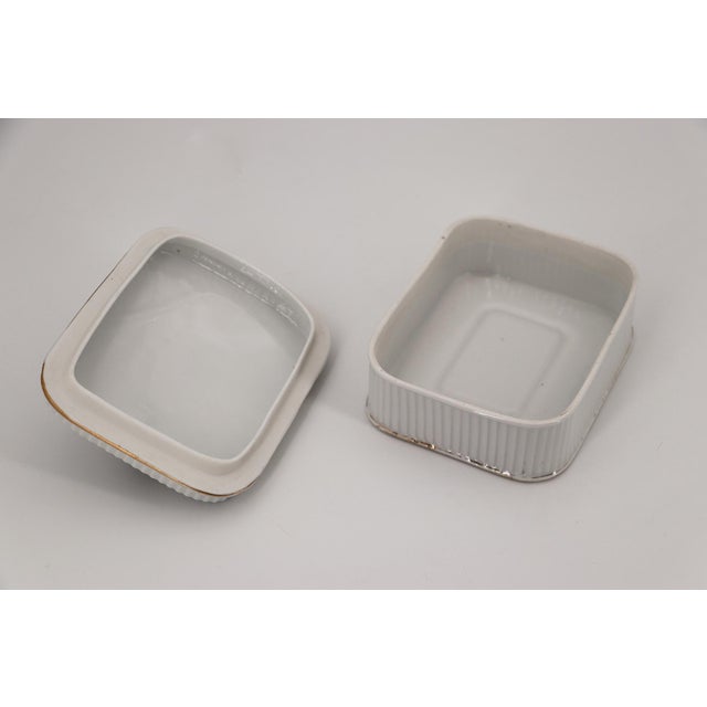 Antique 1800s Austrian Hand Painted Porcelain Lidded Sardine Box For Sale - Image 13 of 14