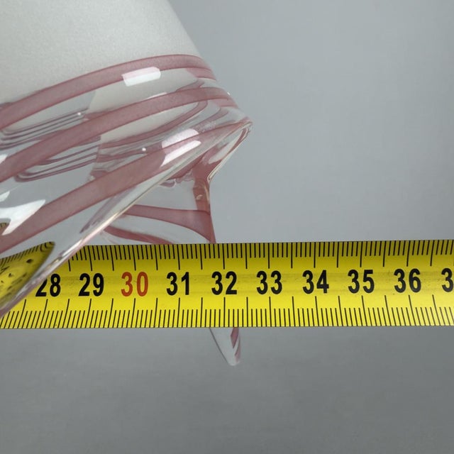 Handkerchief Table Lamp in Murano Glass, 1970s For Sale - Image 13 of 15