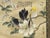 Antique Chinese Painting Magnolia Flowers and Tree With Bird on Silk For Sale - Image 4 of 6