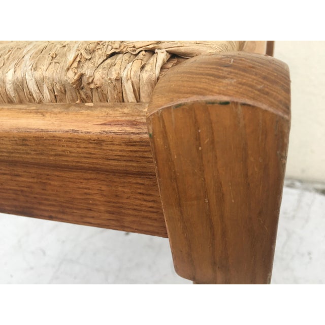 Straw Stool, Germany, 1980s For Sale - Image 15 of 18