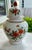 Charming vintage chinoiserie ginger jar by Andrea Sadek. This porcelain jar features a delicate hand-painted floral design...