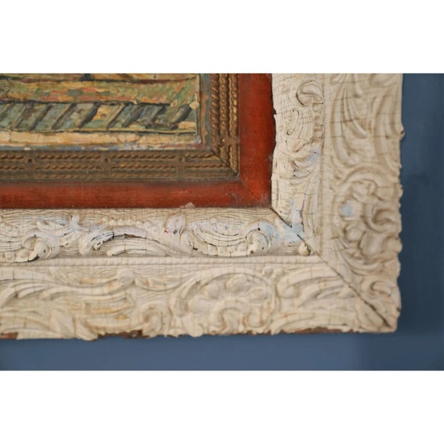 A very interesting and unusual Cornwall Iron Banks Original Oil Painting by artist J. Earle Pfoutz. The painting is...