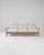 Mid 20th Century Mid-Century French Oak and Boucle Sofa For Sale - Image 5 of 12