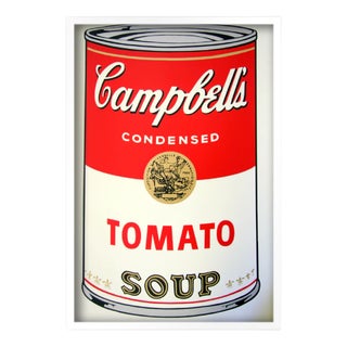 Sunday B. Morning after Andy Warhol, Campbells Tomato Soup, Silkscreen Print, Framed For Sale