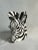 Vintage Ceramic Black and White Zebra Vase For Sale In Washington DC - Image 6 of 12