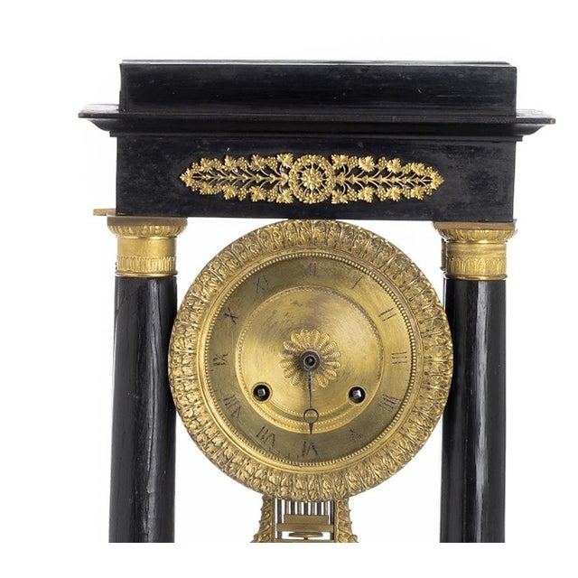 Napoleon III Portico Clock, 19th Century For Sale - Image 5 of 8