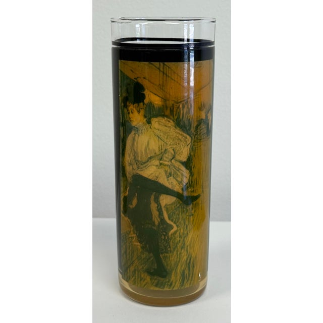 Vintage Moulin Rouge Cabaret Mid-Century High Ball Glasses, Set of 8 For Sale In Kansas City - Image 6 of 11