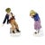 Blue Art Nouveau Meissen Snowball Thrower & Girl Figurines by A. Koenig, 1910s, Set of 2 For Sale - Image 8 of 8