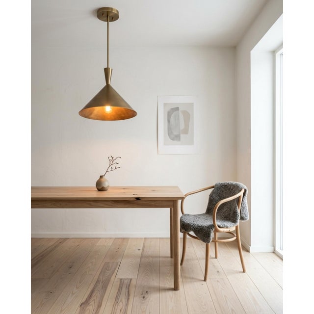 Elevate your home decor with this stunning mid-century style handmade brass ceiling pendant light fixture. Perfect for...