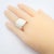 1990s Vhernier Rose Gold Vague Crossover Camuration Cacholong Ring Sz 6 For Sale - Image 9 of 16