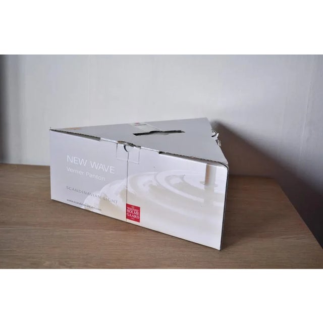 New Wave Opal Glass Pendant by Verner Panton for Holmegaard, 1984 For Sale - Image 13 of 14