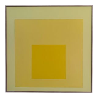 Contemporary Bauhaus Style Painting, Framed For Sale