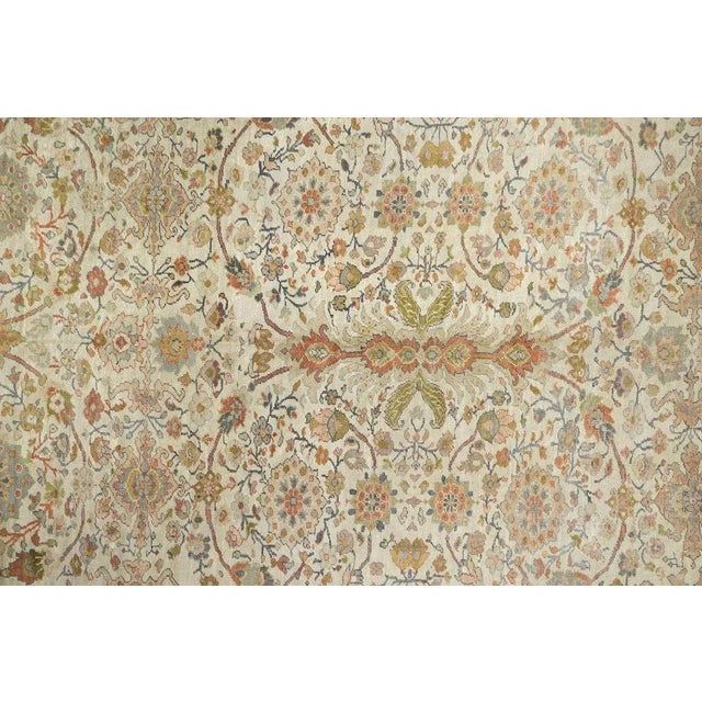 Antique Ziegler Mahal Rug 9'9'' X 17'9'' For Sale - Image 4 of 10