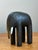 Mid-Century Modern Vintage Wooden Elephant Figurine For Sale - Image 3 of 12