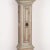 Antique Original Blue Painted Grandfather Clock, Sweden Dated 1844 For Sale - Image 10 of 12