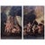 Nude, Landscapes with Putti, 1800s, Oil Painting on Panel, Framed, Set of 2 For Sale - Image 10 of 10