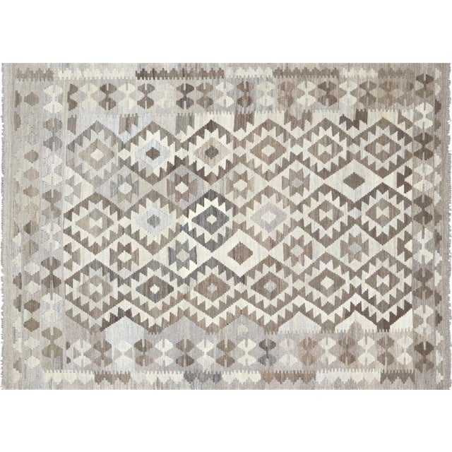 Contemporary Afghan Kilim Rug For Sale