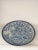 This very large plate made in japan during the emperor meiji time 1868-1912. Wonderful blue pattern on fine porcelain....