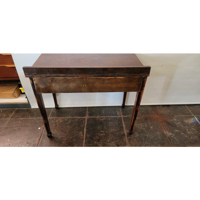 Wood Antique Chippendale 1920s Revell & Company Chicago Writing Desk Mahogany For Sale - Image 7 of 10