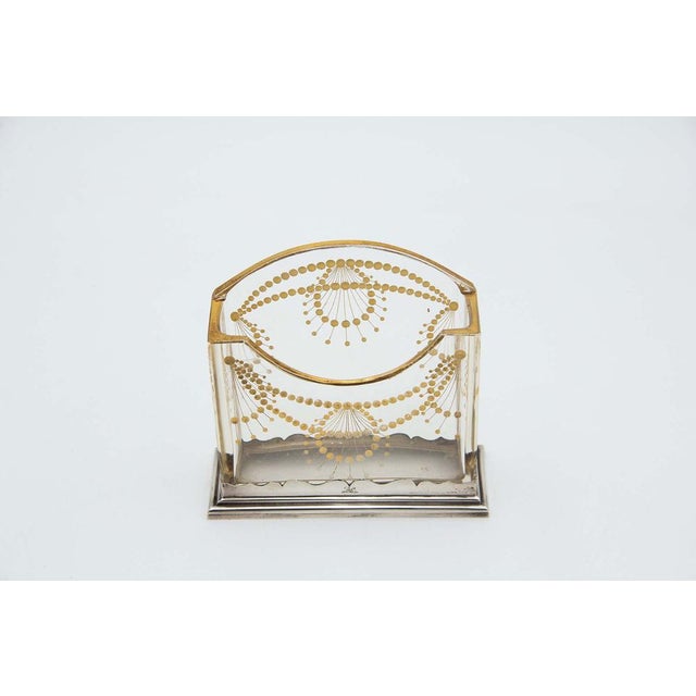 Cut Glass Letter Holder For Sale - Image 5 of 5