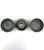 Vietnamese Dual-Glaze Stoneware Ceramic Rice Bowls With Spiral Motif -Set of 4 For Sale - Image 4 of 6