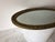Vintage Oval Mirror Plaster Molded Frame 45x23 For Sale - Image 9 of 10