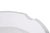 Mid-Century Modern Vintage Spiral White & Clear Murano Glass Dish For Sale - Image 3 of 6