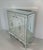 Italian Engraved Murano Glass Mirror Cabinet, 1980s For Sale - Image 3 of 10