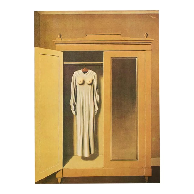 1972 After Rene Magritte, "Homage to Mack Sennett" Original Photogravure For Sale