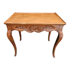 Wellesley Guild Arts and Crafts Fruitwood Handcrafted and Hand Carved Side Table