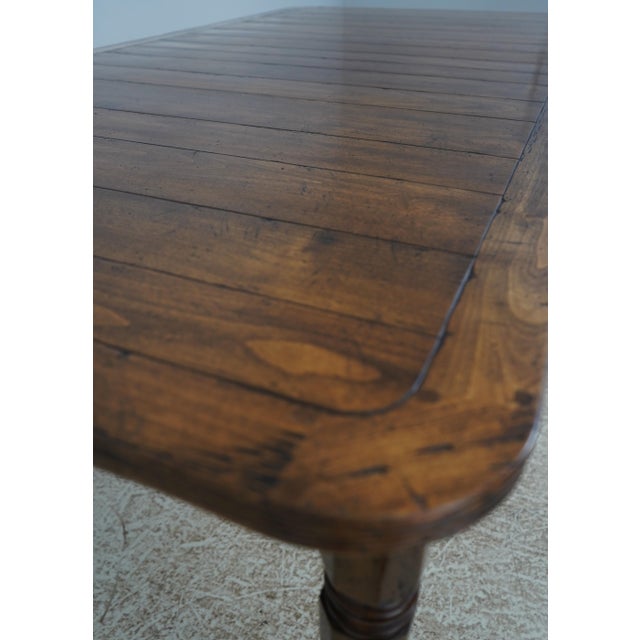 Guy Chaddock Distressed Finish Dining Room Table For Sale In Philadelphia - Image 6 of 12