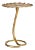 Morris Side Table in Gold For Sale