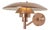 1960s Curved Arm PH 4½/3 Copper Sconce by Poul Henningsen For Sale