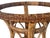Contemporary Vintage Wrapped Rattan Dining Table Base For Sale - Image 3 of 16