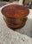 Late 20th Century Round Mahogany 2 Drawer Coffee Table For Sale - Image 4 of 8