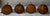 Wood Circa 1970 Mahogany Wood Circular Stacking Tables in the Manner of Bruno Rey or Alvar Aalto - Set of 4 For Sale - Image 7 of 18